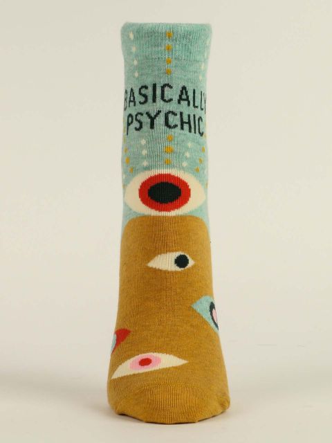 Image of Basically Psychic W-Ankle Socks BLUEQ